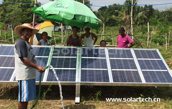 AC solar pump